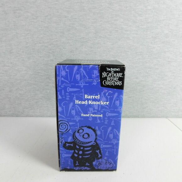 Tim Burtons Nightmare Before Christmas Barrel Head Knocker Hand Painted Neca - Picture 3 of 12